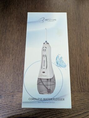 NIB Bestope Cordless Water Flosser in White